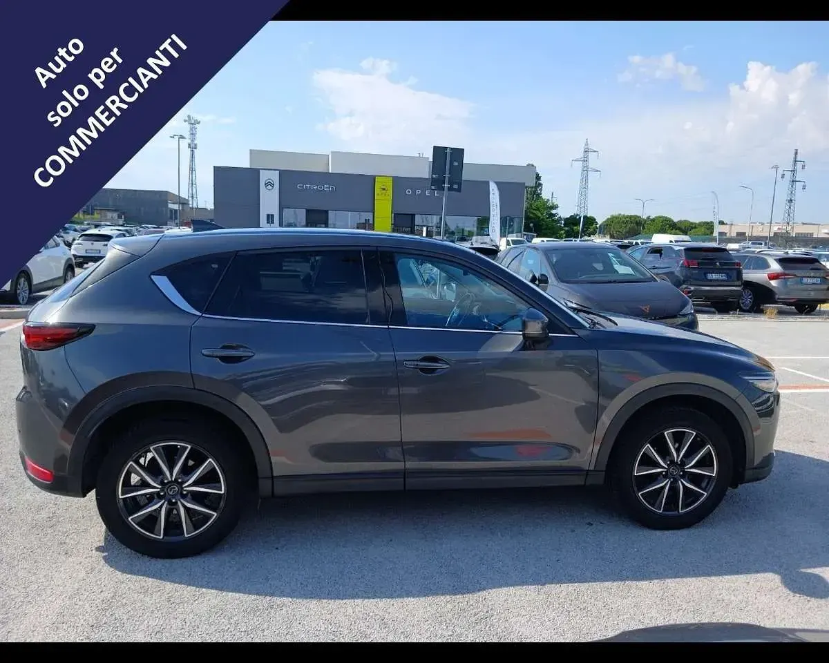 Usata Mazda CX-5 Exclusive 175 CV (128 kW) 2018 Grigio metalizzato scuro SUV