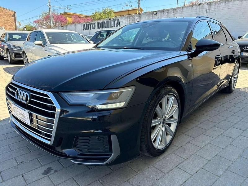Usata Audi A6 S-Line 286 CV (210 kW) 2021 Nero Station wagon