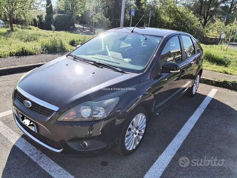 Usata Ford Focus Titanium 110 CV (80 kW) 2008 Nero Berlina
