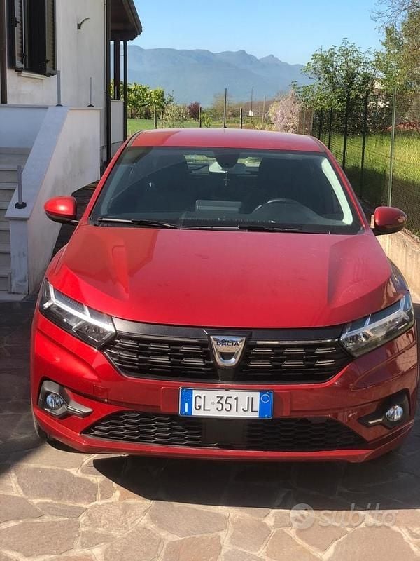 Usata Dacia Sandero 73 CV (53 kW) 2022 Nero Berlina