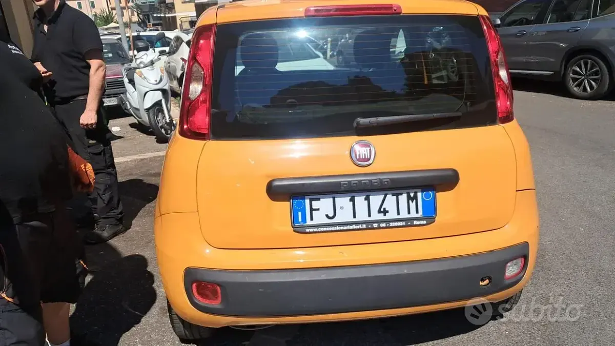 Usata Fiat Panda 69 CV (50 kW) 2017 Arancione Utilitaria
