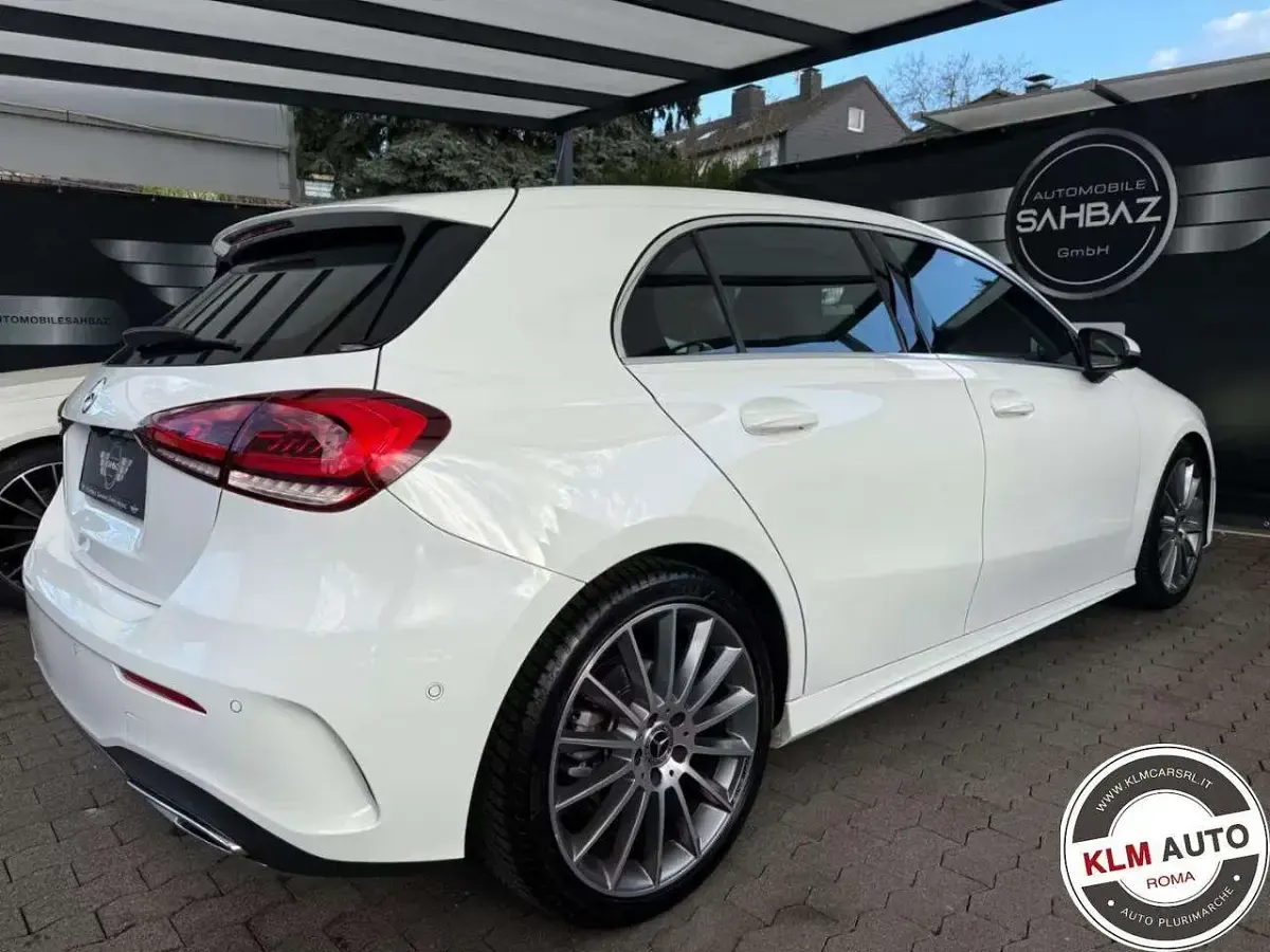 Brugt Mercedes A200 AMG line 163 HK (119 kW) 2022 Hvid Sedan