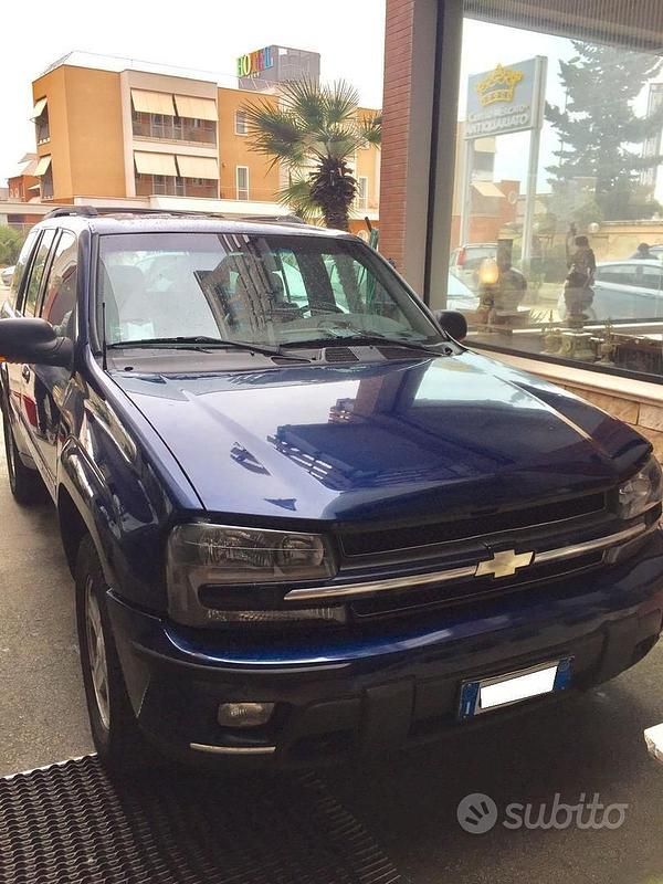 Usata Chevrolet TrailBlazer LTZ 273 CV (200 kW) 2003 Blu SUV