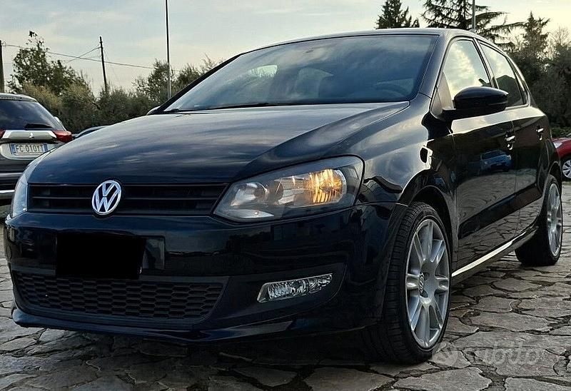 Usata VW Polo 75 CV (55 kW) 2012 Nero Utilitaria