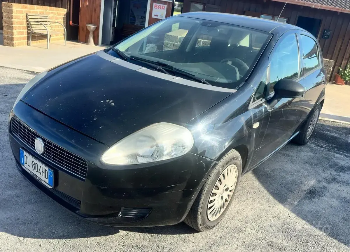 Usata Fiat Grande Punto 60 CV (44 kW) 2008 Nero Utilitaria