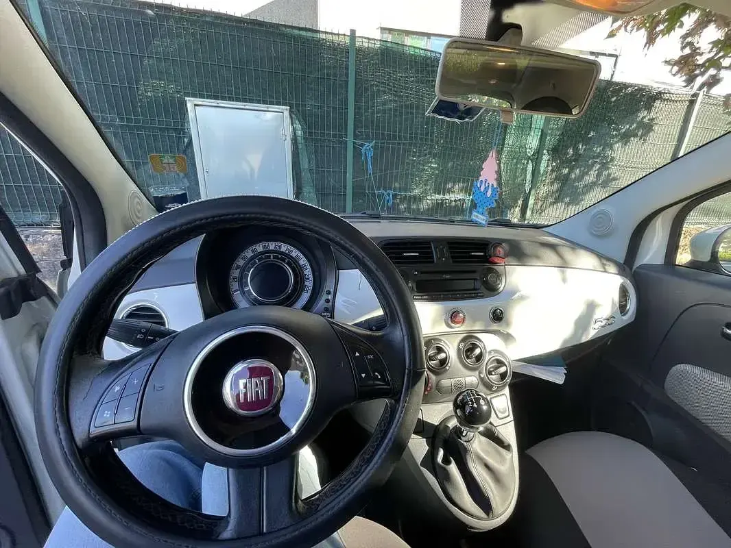 Usata Fiat 500 Lounge 75 CV (55 kW) 2009 Cabrio