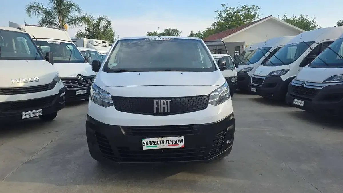 Usata Fiat Scudo 102 CV (75 kW) 2024 Bianco Furgone