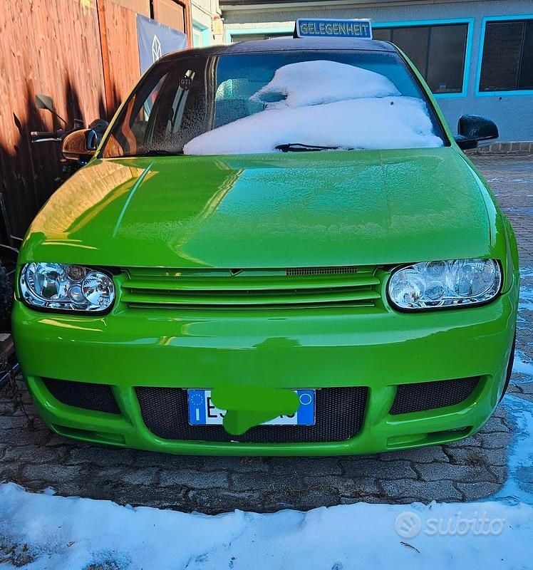 Usata VW Golf III 150 CV (110 kW) 1999 Verde Berlina