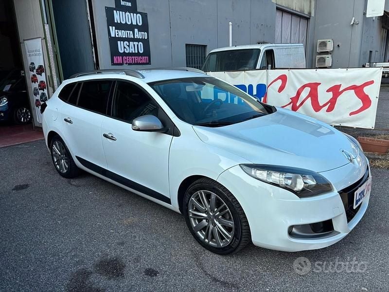 Usata Renault Mégane GT Line GT-Line 110 CV (80 kW) 2011 Bianco Berlina