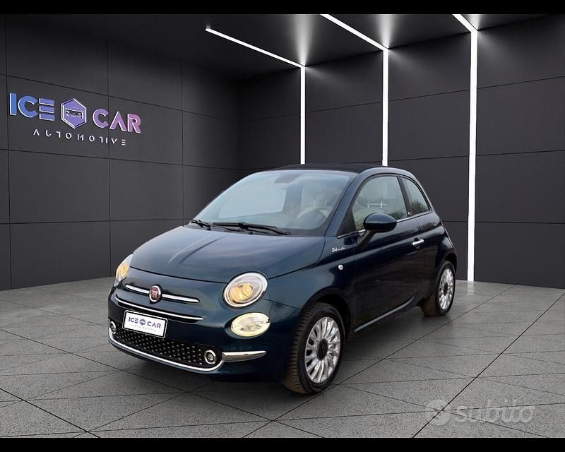 Usata Fiat 500C Dolcevita 69 CV (50 kW) 2022 Blu Cabrio