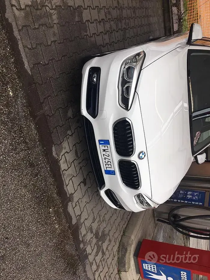 Usata BMW 118 Sport Line 150 CV (110 kW) 2019 Bianco Utilitaria