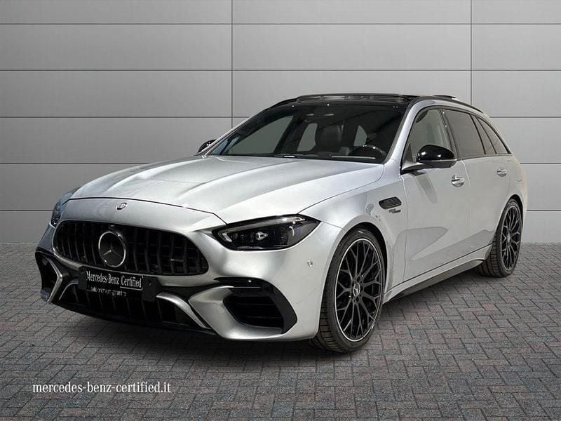 Usata Mercedes S63 AMG Premium Plus 476 CV (350 kW) 2024 Argento hightech Station wagon