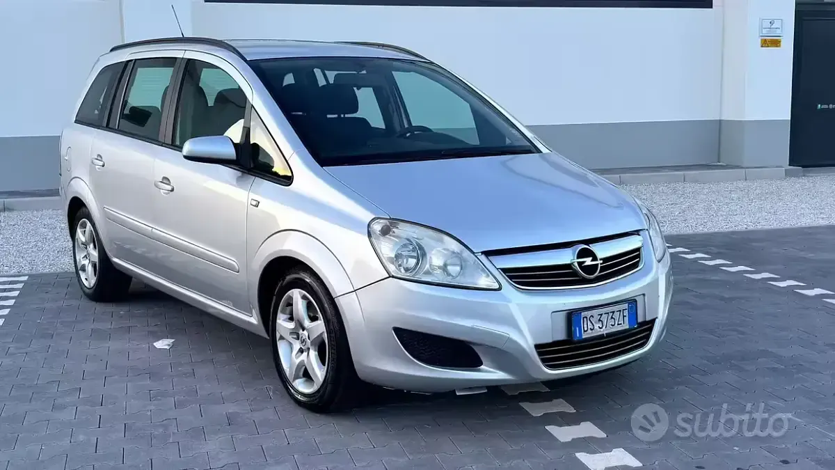 Brugt Opel Zafira Enjoy 110 HK (80 kW) 2009 Grå MPV