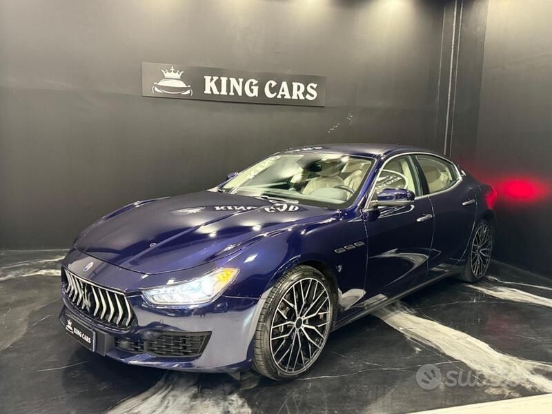 Usata Maserati Ghibli 250 CV (183 kW) 2017 Blu/azzurro Coupé