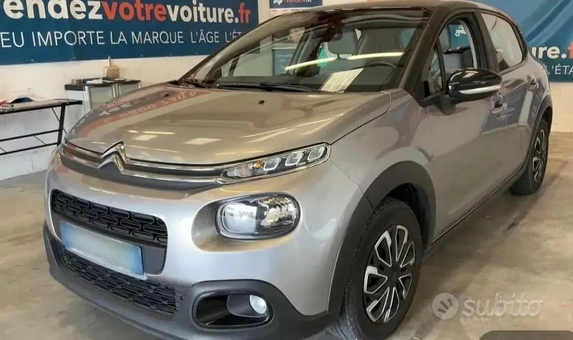 Usata Citroën C3 Shine 83 CV (61 kW) 2019 Grigio Utilitaria