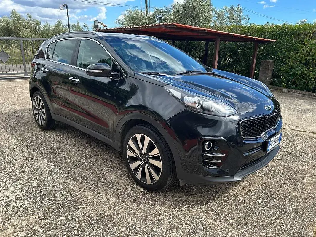 Usata Kia Sportage 116 CV (85 kW) 2017 Nero SUV