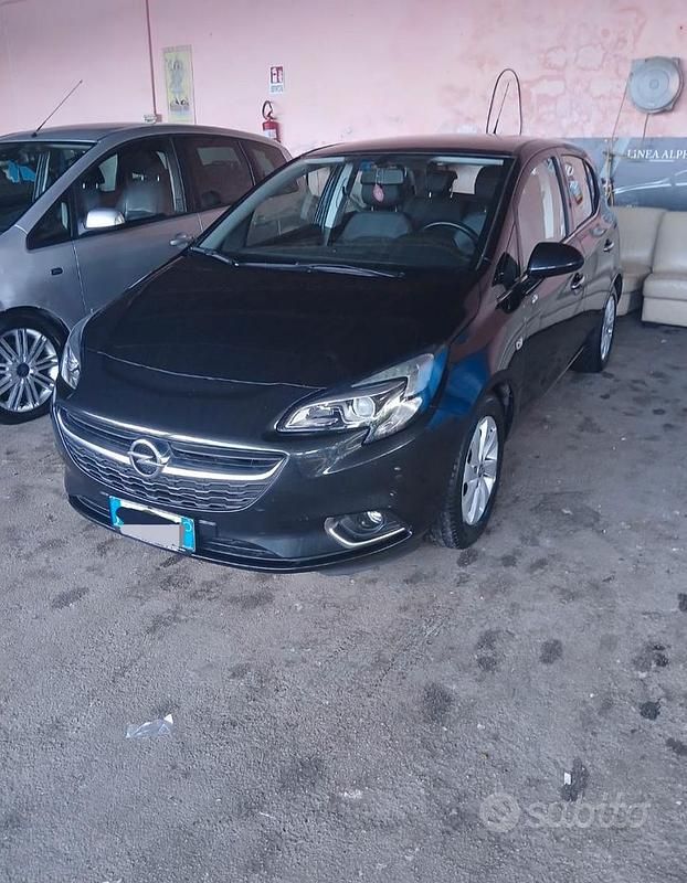 Usata Opel Corsa S 95 CV (69 kW) 2015 Nero Utilitaria