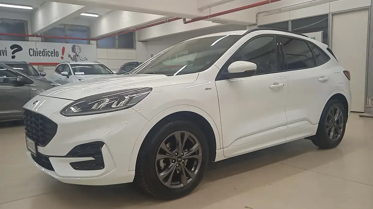 Usata Ford Kuga ST-Line 120 CV (88 kW) 2021 Bianco SUV