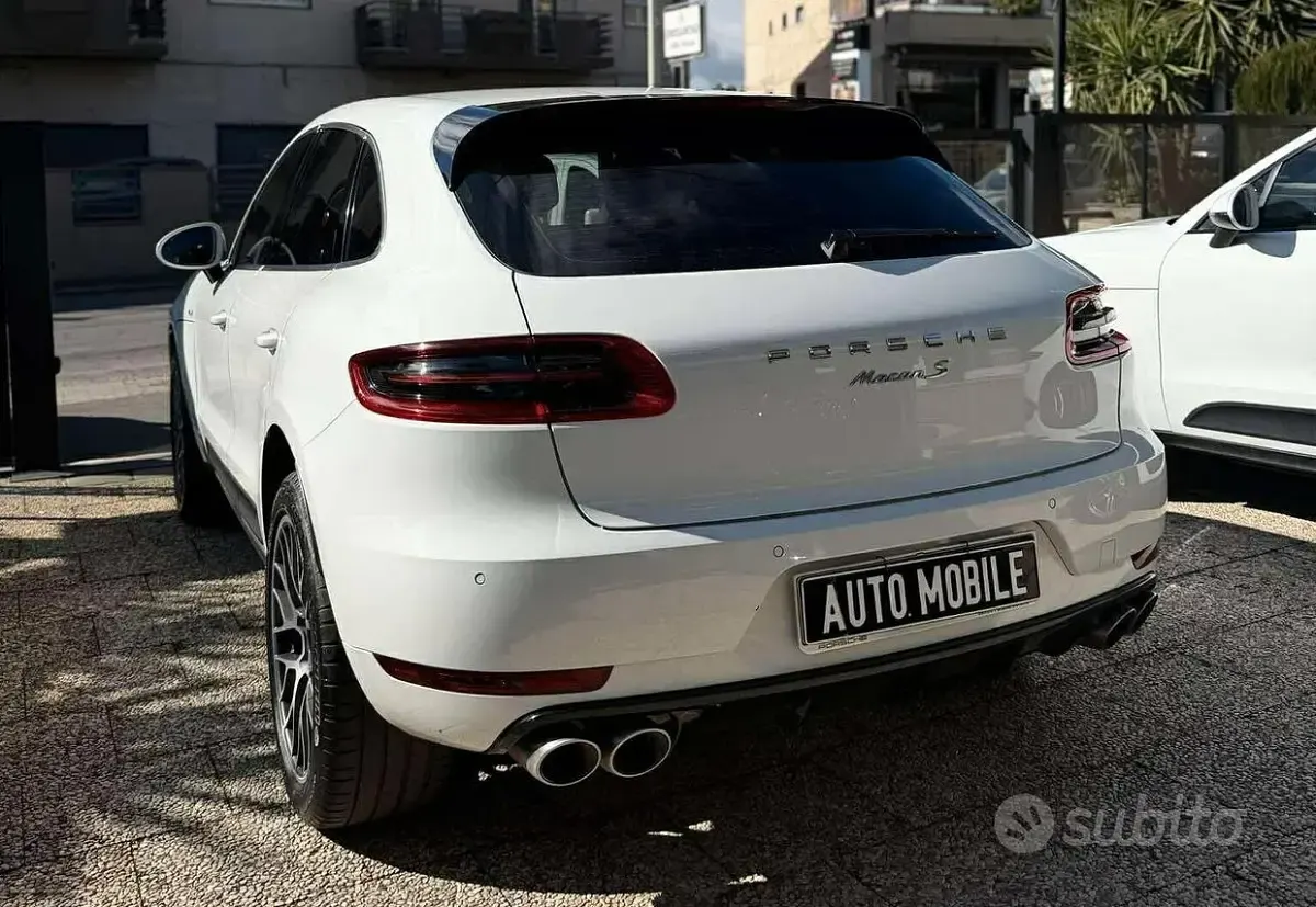 Usata Porsche Macan 250 CV (183 kW) 2015 Bianco SUV