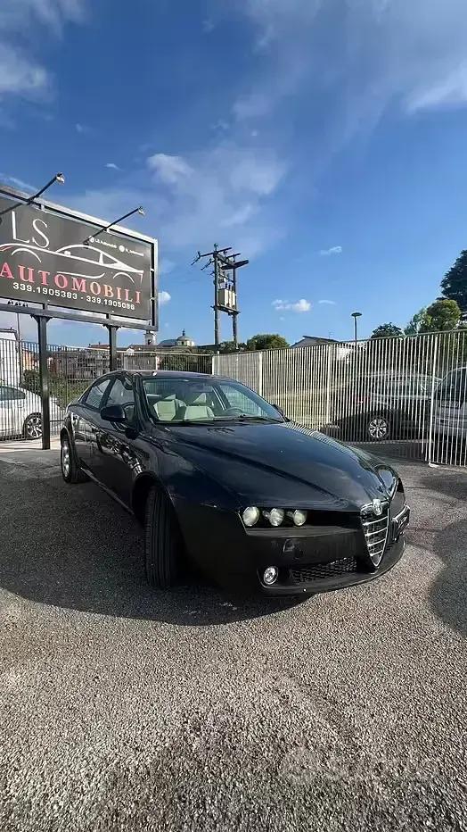 Usata Alfa Romeo 159 Progression 150 CV (110 kW) 2006 Nero Berlina