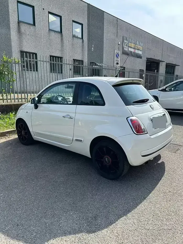 Usata Fiat 500 Sport 75 CV (55 kW) 2007 Bianco Berlina
