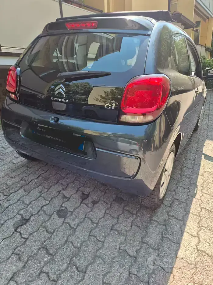 Usata Citroën C1 69 CV (50 kW) 2017 Grigio Utilitaria