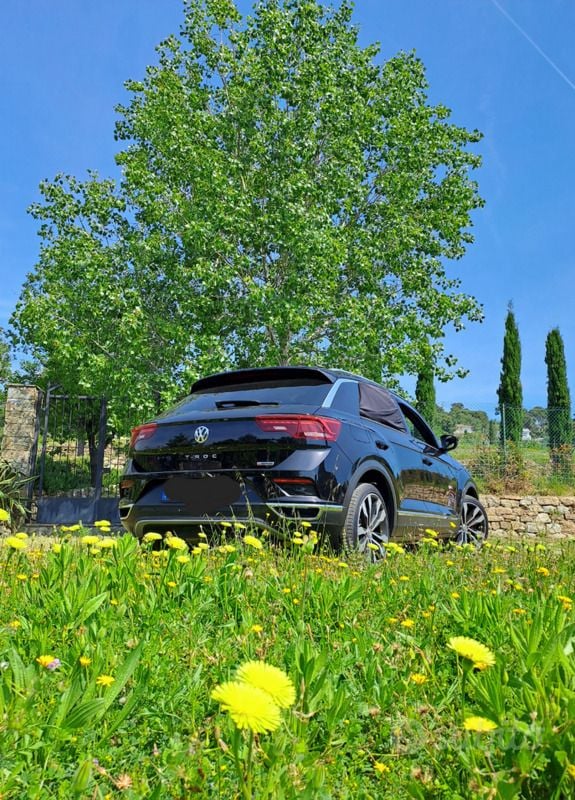 Usata VW T-Roc 190 CV (139 kW) 2018 Nero SUV