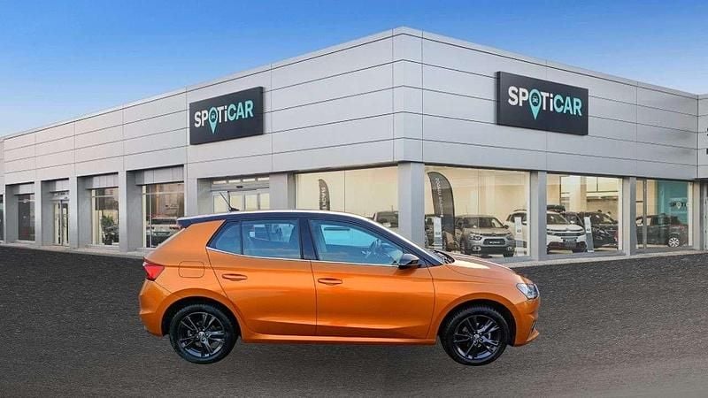 Usata Skoda Fabia Style 95 CV (69 kW) 2022 Arancio Utilitaria