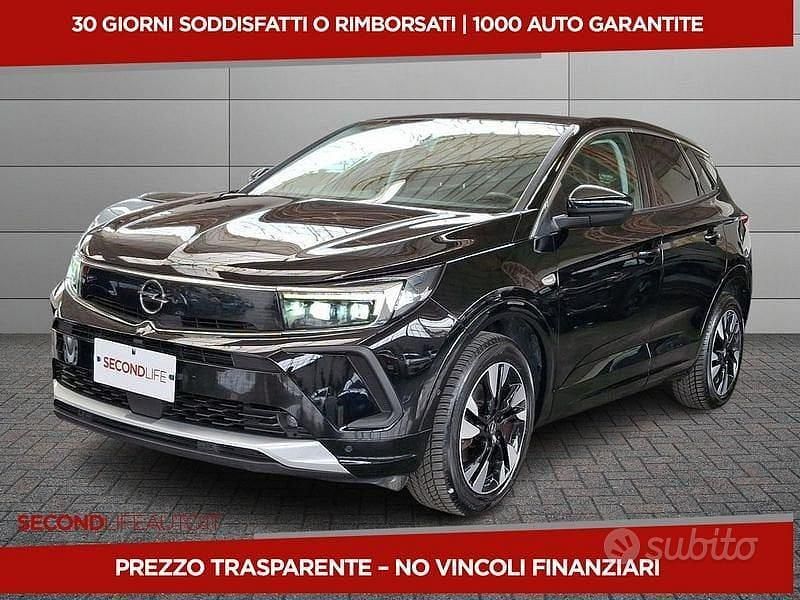 Usata Opel Grandland X Business Elegance 131 CV (96 kW) 2022 Nero SUV
