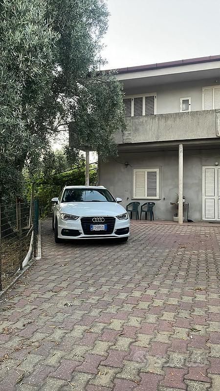 Usata Audi A3 2014 Bianco Berlina