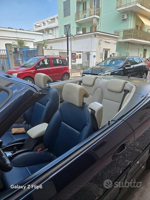 Usata Saab 9-3 Cabriolet 210 CV (154 kW) 2006 Blu Cabrio
