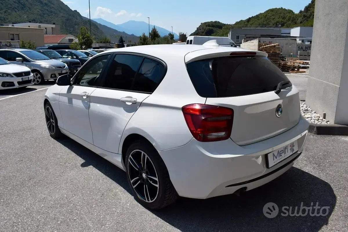 Usata BMW 116 M Sport 116 CV (85 kW) 2015 Bianco Utilitaria
