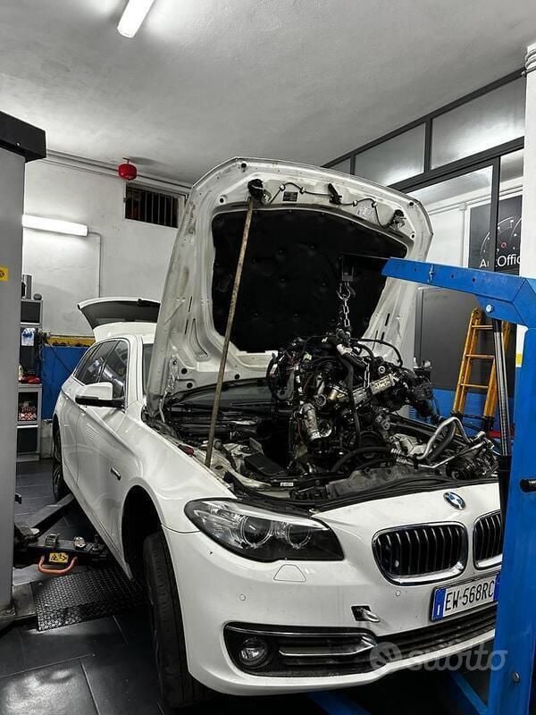 Bianco Usata 2014 BMW 525 Station wagon | 9500 € (Buon prezzo) - Immagine 1/4