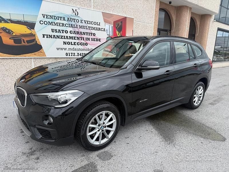 Usata BMW X1 150 CV (110 kW) 2017 Nero SUV