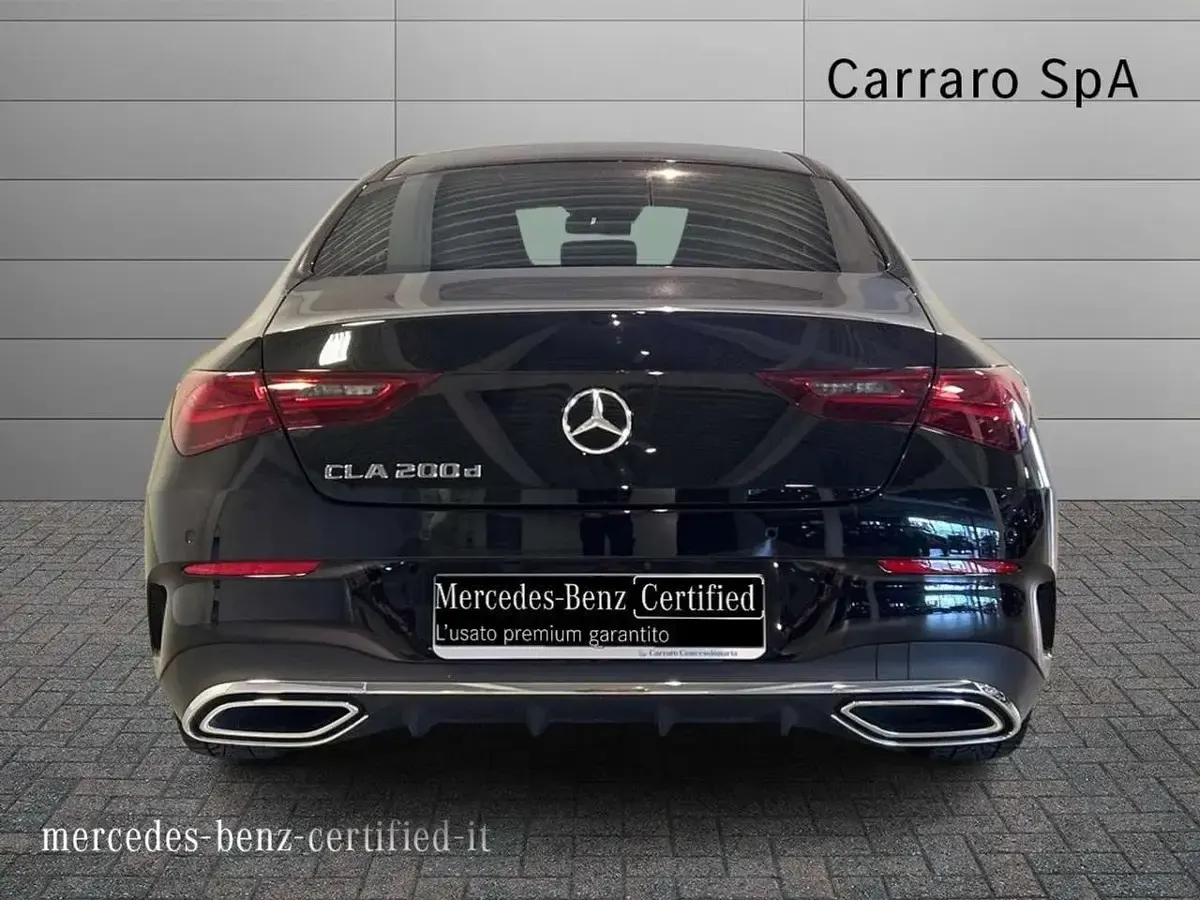Begagnad Mercedes CLA200 Advanced Plus 150 HK (110 kW) 2024 Svart Sportkupé