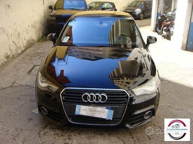 Usata Audi A1 Ambition 104 CV (76 kW) 2012 Nero Utilitaria