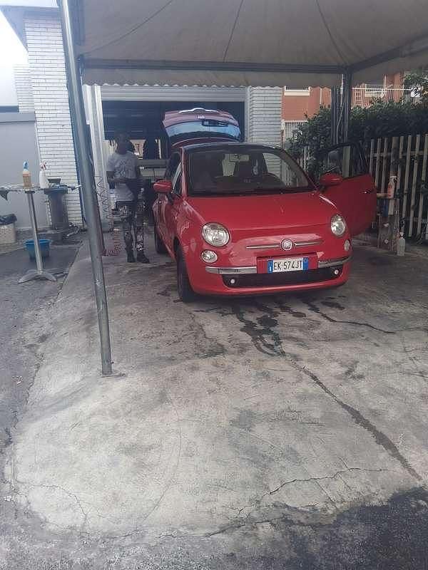 Usata Fiat 500 Lounge 69 CV (50 kW) 2011 Rosso Utilitaria