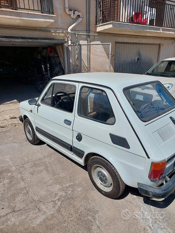 Usata Fiat 126 24 CV (17 kW) 1986 Bianco Utilitaria