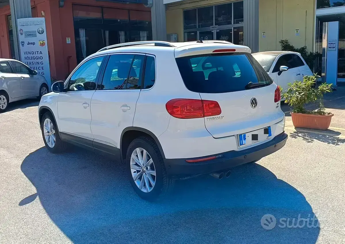 Usata VW Tiguan Sportline 110 CV (80 kW) 2015 Bianco SUV