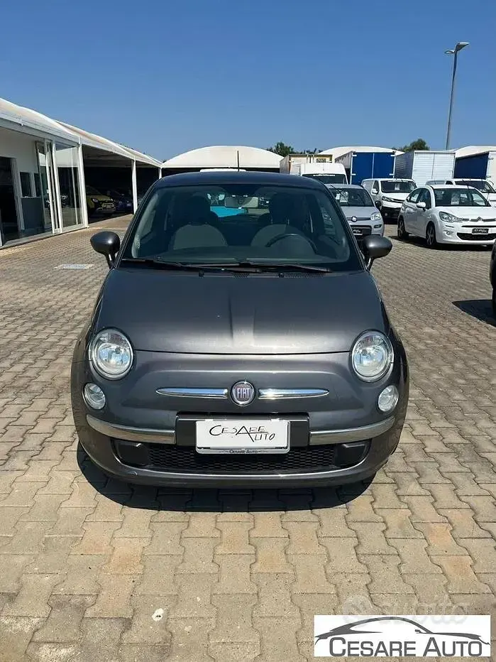 Usata Fiat 500 Lounge 68 CV (50 kW) 2014 Grigio Utilitaria