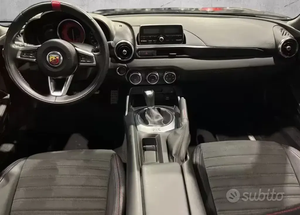 Usata Abarth 124 Spider 170 CV (125 kW) 2019 Nero Cabrio