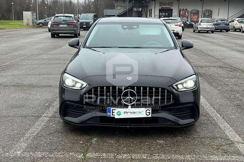 Usata Mercedes C220 Premium Plus 200 CV (147 kW) 2021 Nero Berlina
