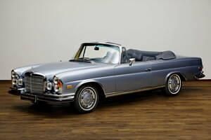 Usata Mercedes 280 SE 200 CV (147 kW) 1970 Blu Cabrio