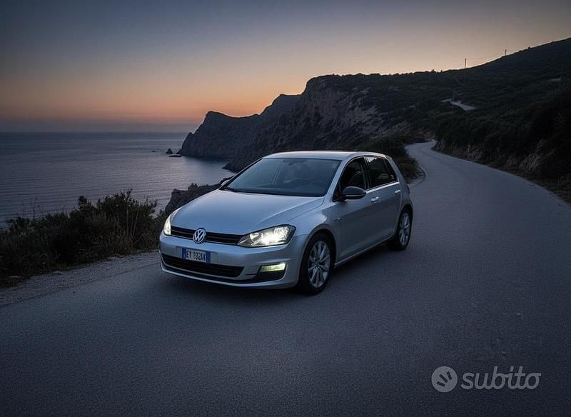 Usata VW Golf VII 105 CV (77 kW) 2015 Grigio Berlina
