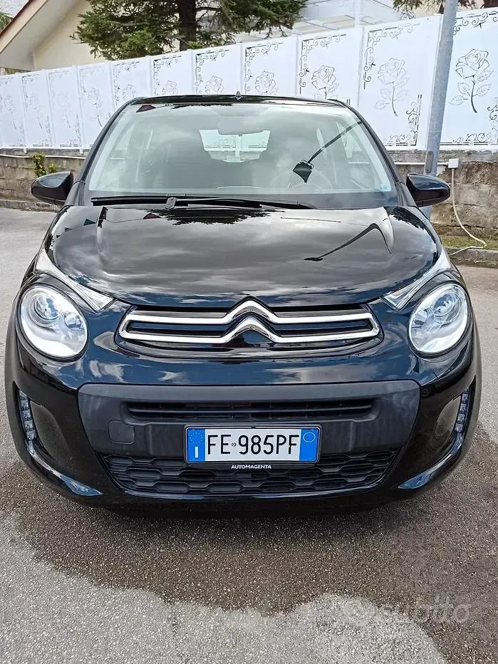 Usata Citroën C1 Feel 69 CV (50 kW) 2016 Nero Utilitaria