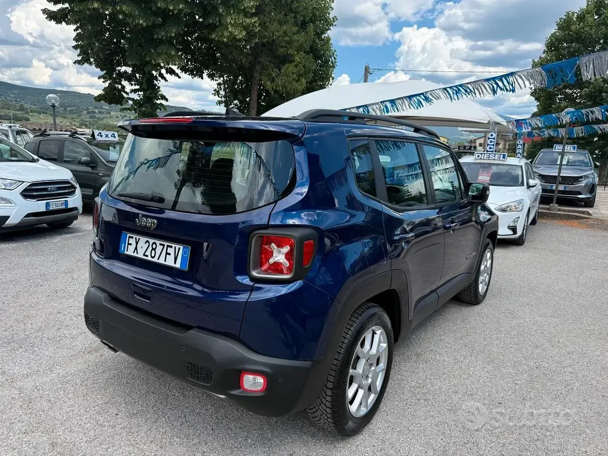 Usata Jeep Renegade Limited 120 CV (88 kW) 2019 Bluazzurro SUV