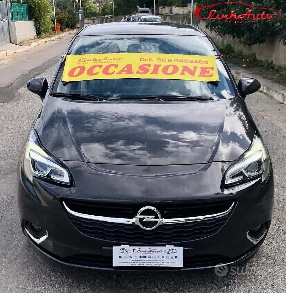 Usata Opel Corsa 95 CV (69 kW) 2015 Grigio Utilitaria