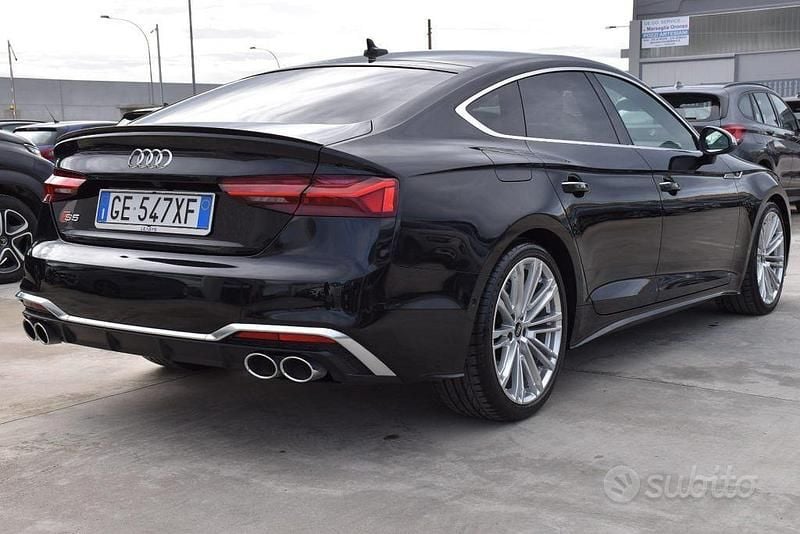 Usata Audi S5 341 CV (250 kW) 2021 Nero Coupé