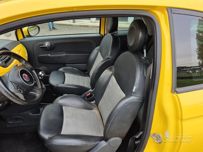 Usata Fiat 500 2007 Giallo