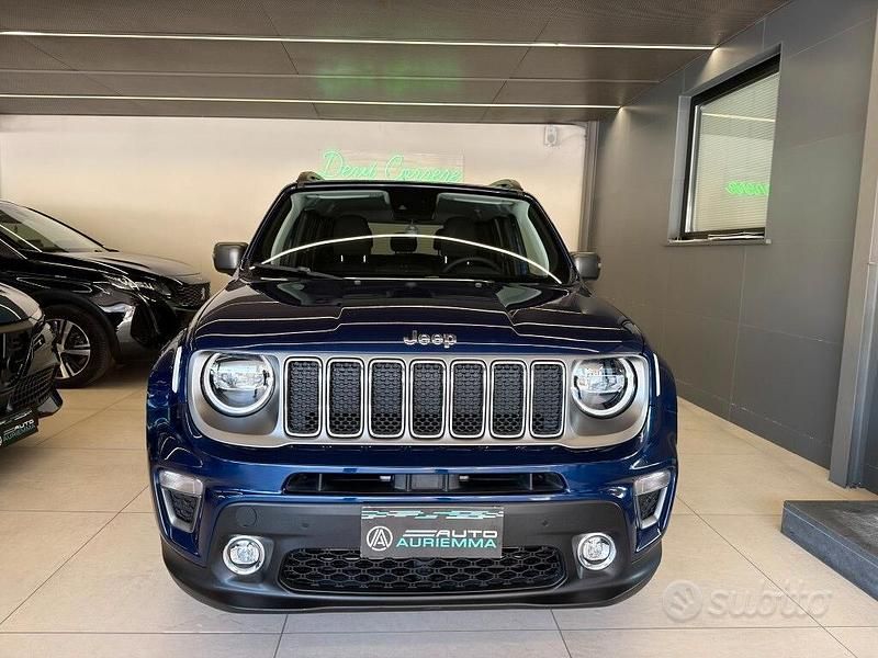 Usata Jeep Renegade Limited 131 CV (96 kW) 2021 Blu/azzurro SUV